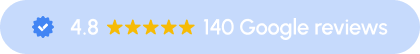 Level Up Insulation Co. customer review ratings and 4.8-star testimonial badges from Google reviews for Denver Colorado insulation services